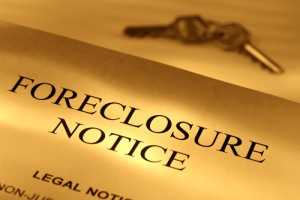 Foreclosure notice