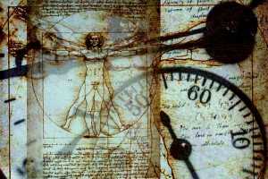 DaVinci's illustration of man